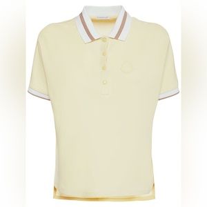 Moncler Yellow Polo